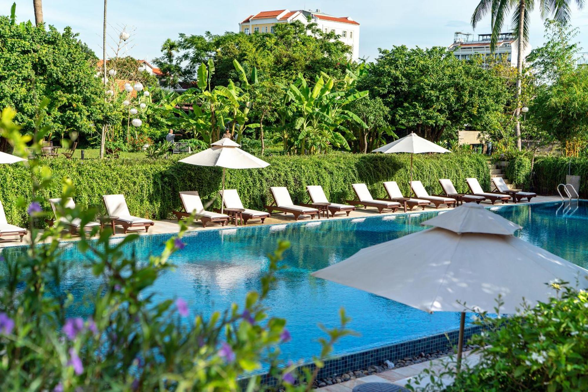 منتجع وسبا آنا ريتريت هوي ان المظهر الخارجي الصورة The pool at the hotel