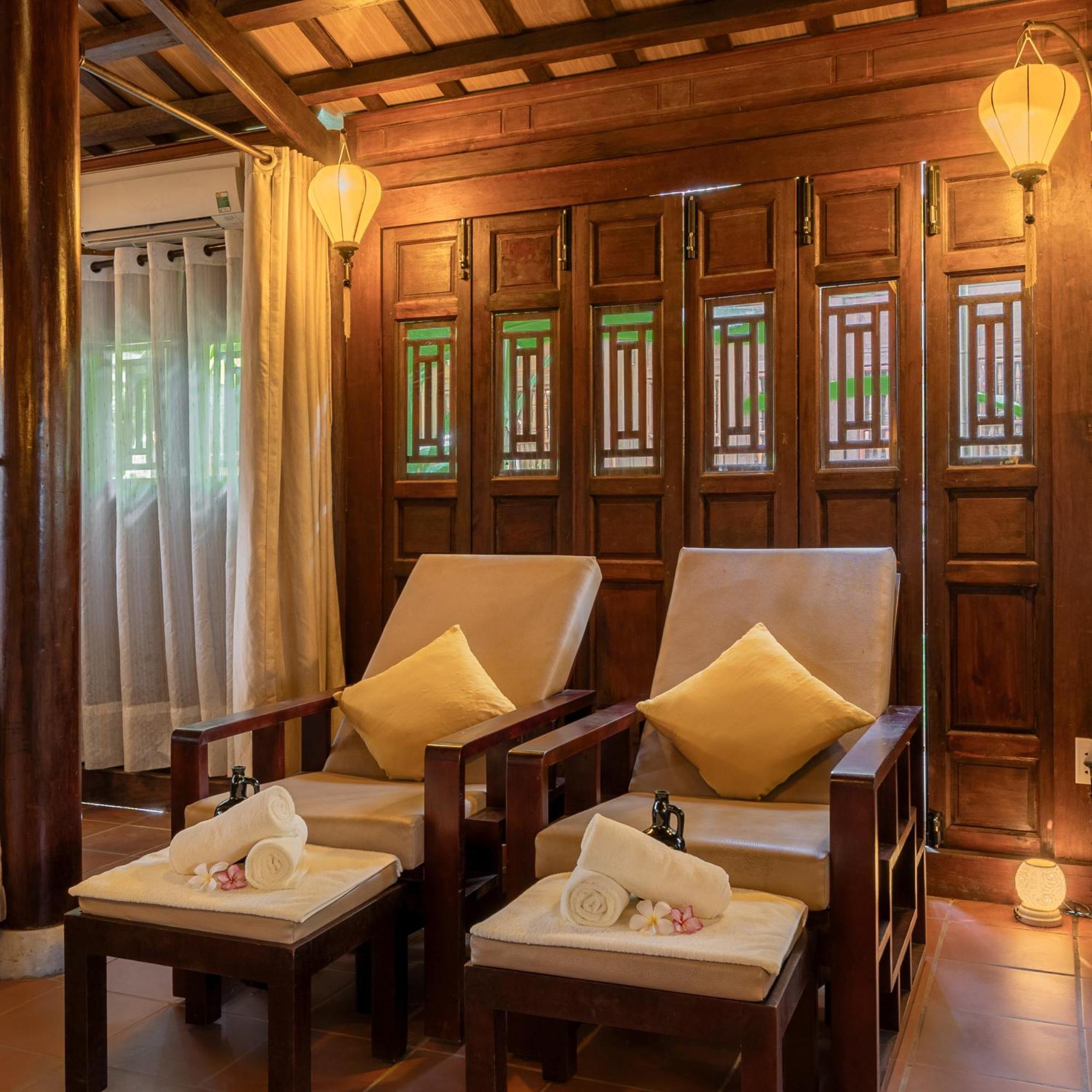 منتجع وسبا آنا ريتريت هوي ان المظهر الخارجي الصورة Interior of a spa in Thailand