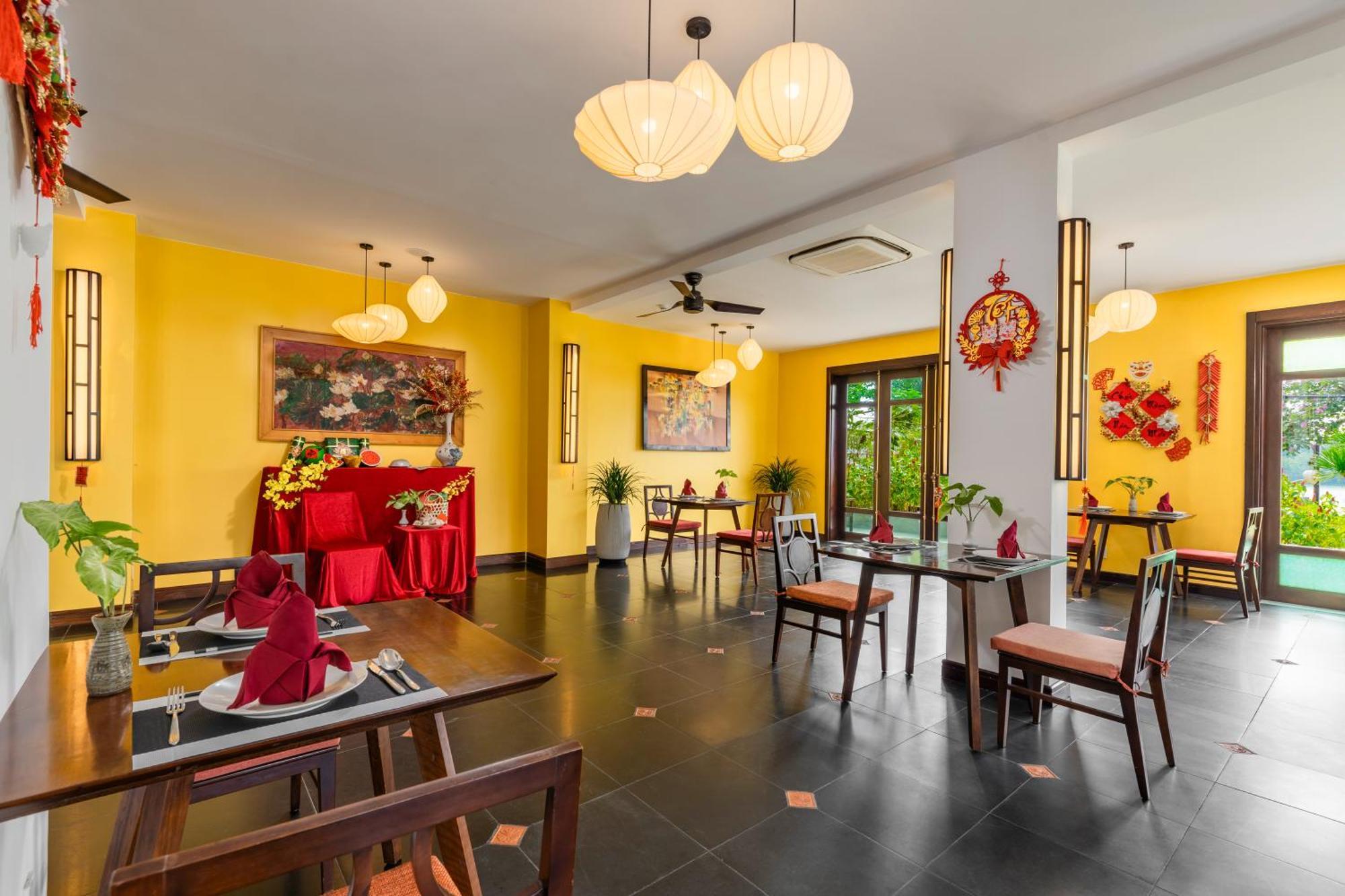 منتجع وسبا آنا ريتريت هوي ان المظهر الخارجي الصورة Restaurant