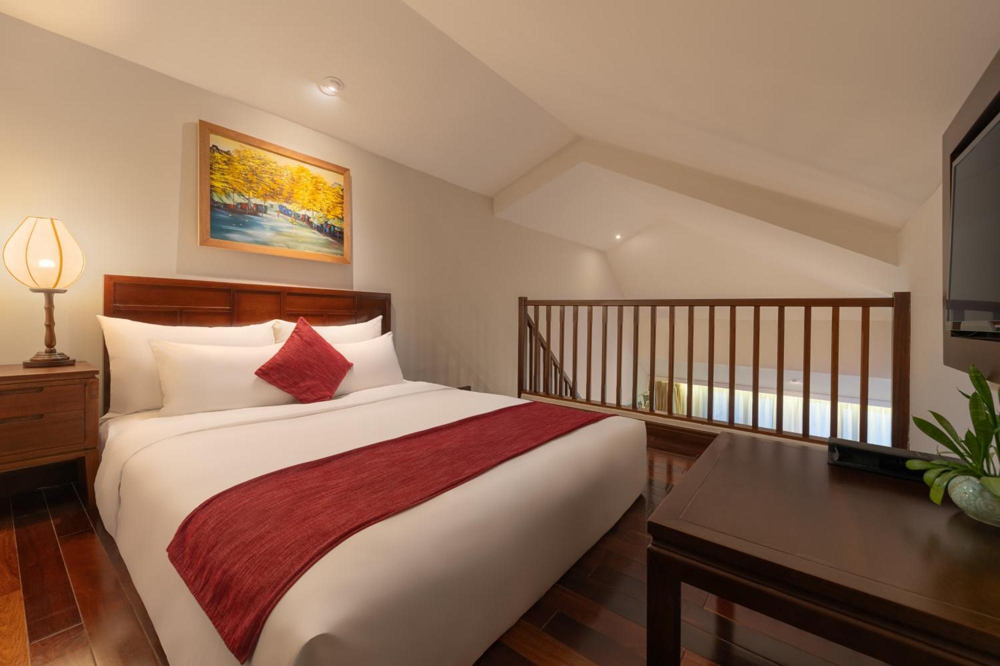 منتجع وسبا آنا ريتريت هوي ان المظهر الخارجي الصورة A bedroom at the hotel